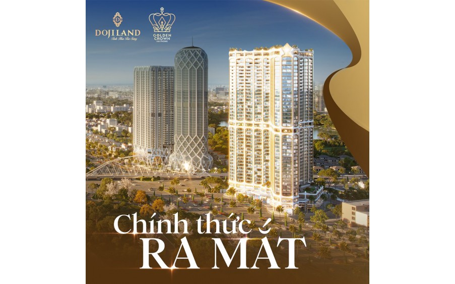 CĂN HỘ ĐẾ VƯƠNG GOLDEN CROWN HẢI PHÒNG - Mở bán căn hộ 2n+1 với chính sách ưu đãi